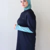 Modest Black Sports Top For Women Bold Black