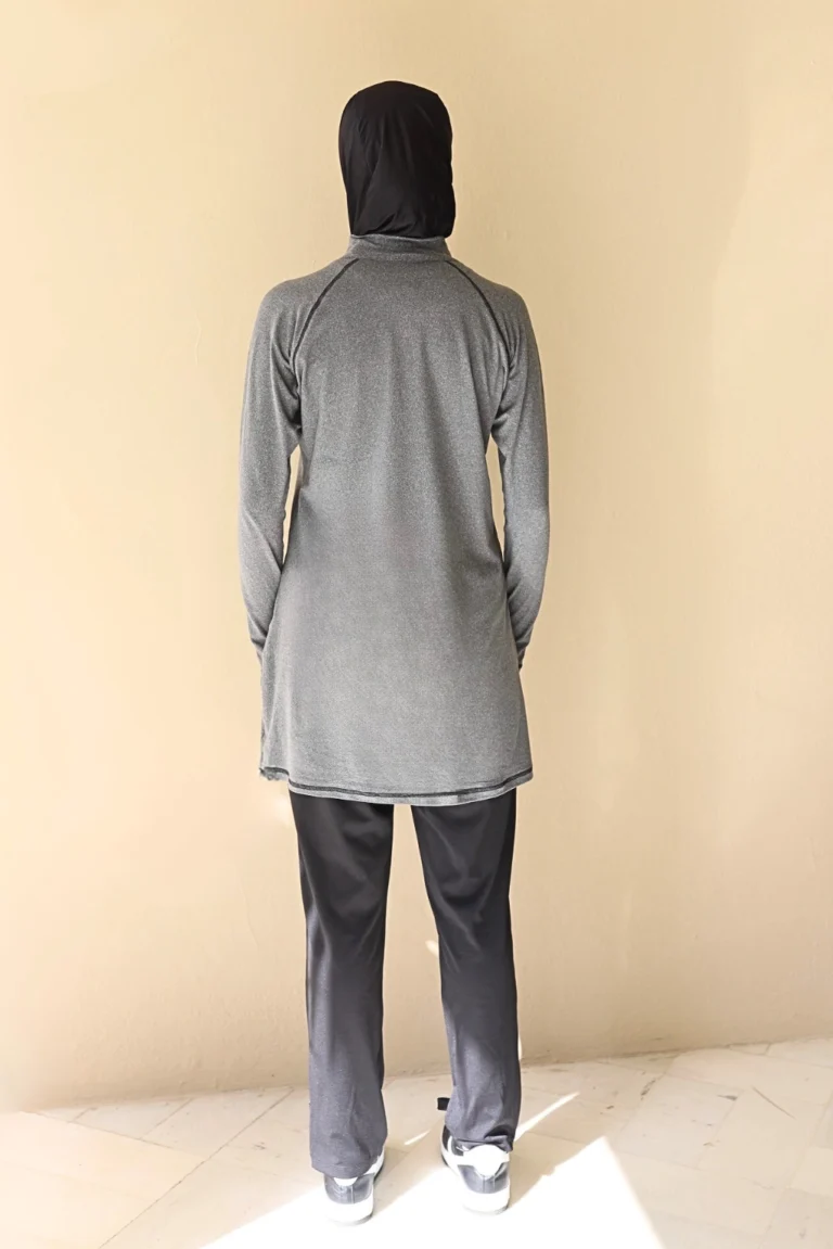 Pull De Sport Femme Gris ChineÌ dos