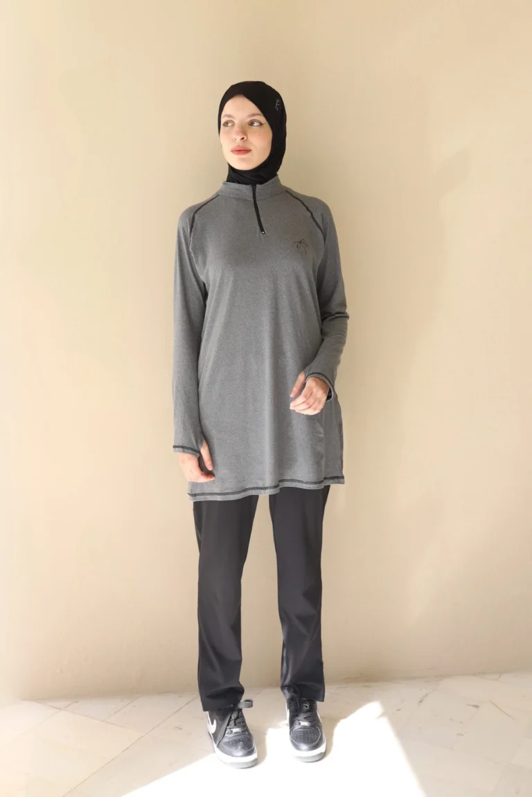 Pull De Sport Femme Gris ChineÌ femme