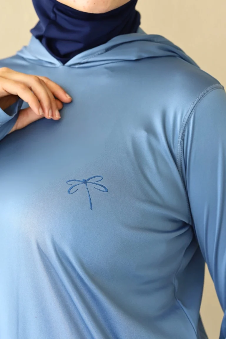 Pull Long Sport Femme Performance Bleu