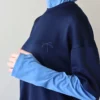 Pull Sport Femme Voilée - Audace Bleu