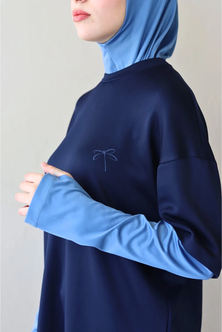 Pull Sport Femme Voilée - Audace Bleu