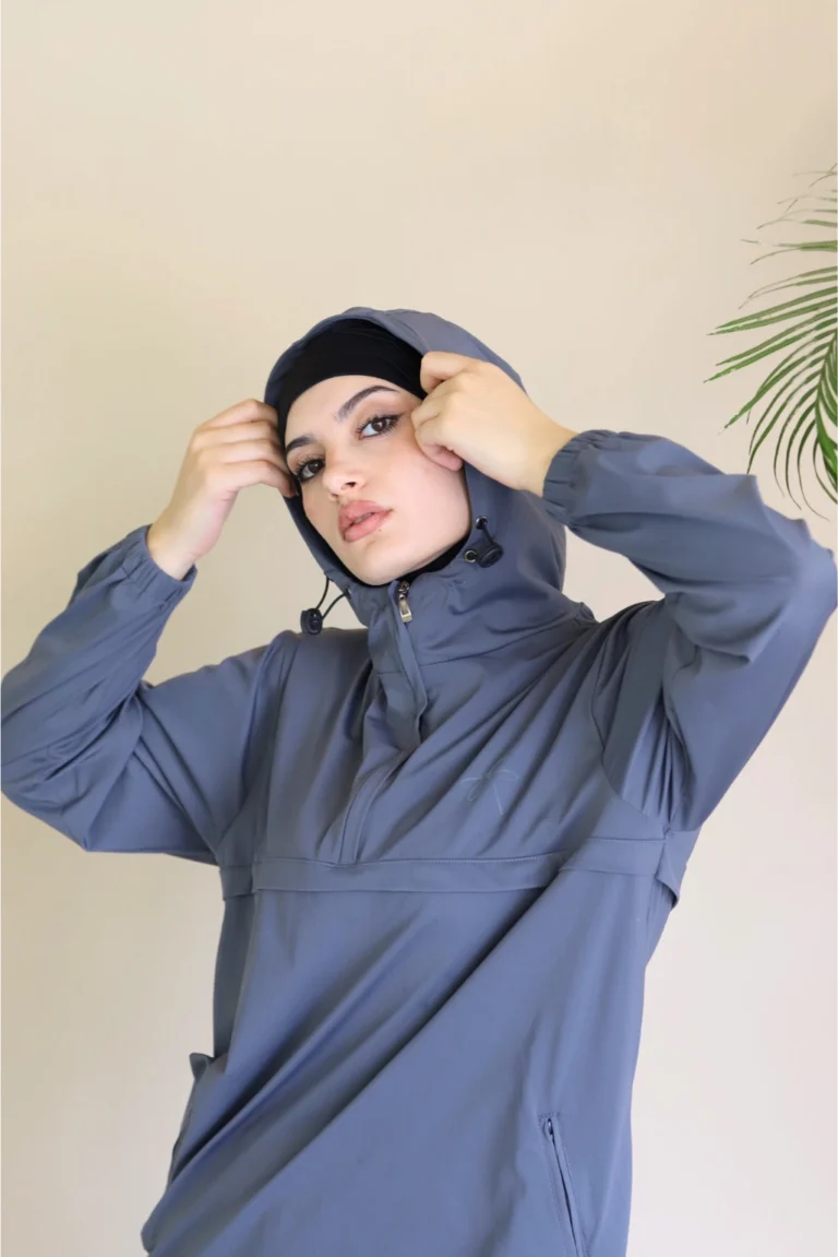 Survêtement Femme Voilée Gris Audacieuse