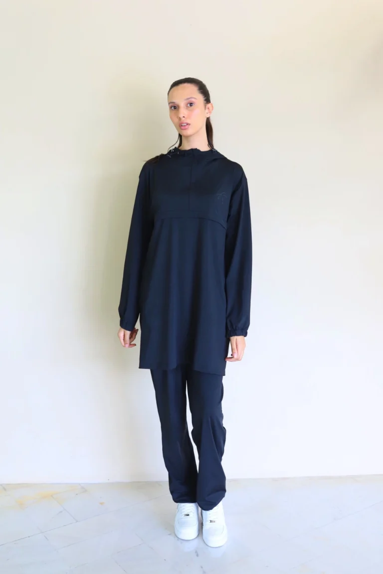 Black Modest Tracksuit Fearless