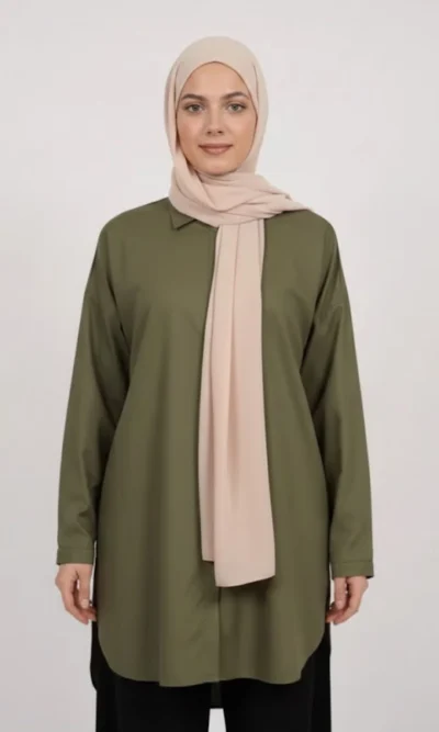 Foulard Chiffon Beige