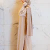 Tenue de Prière Beige de côté