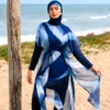 Burkini Femme Bleu Élégant
