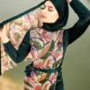 Burkini Vert 4 Pièces avec Tunique Longue Moana
