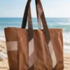 Grand Sac De Plage Marron Esmera
