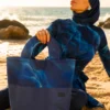 Grand Sac de Plage Bleu Marine sac
