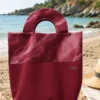 Grand Sac de plage Bordeaux Aquarelle