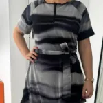 Burkini Manche Courte Noir et Blanc - Luna photo review