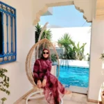 Burkini Mastour Rose Aquarelle : Maillot de Bain 4 Pièces avec Tunique Fluide photo review