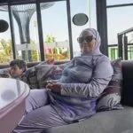 Burkini 4 Pièces Mauve Lilas Femme – Maillot de Bain Long et Couvrant photo review