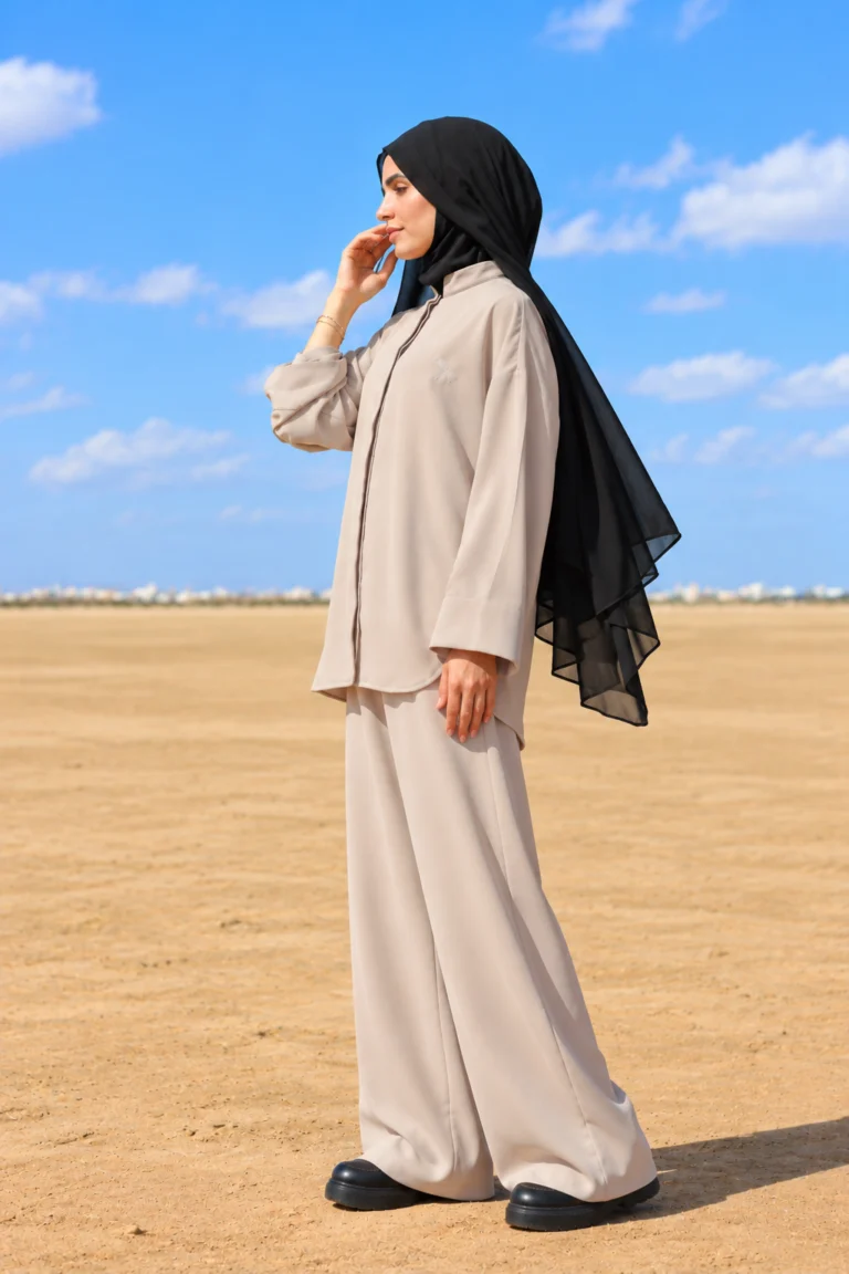 Ensemble Femme Grège de coté