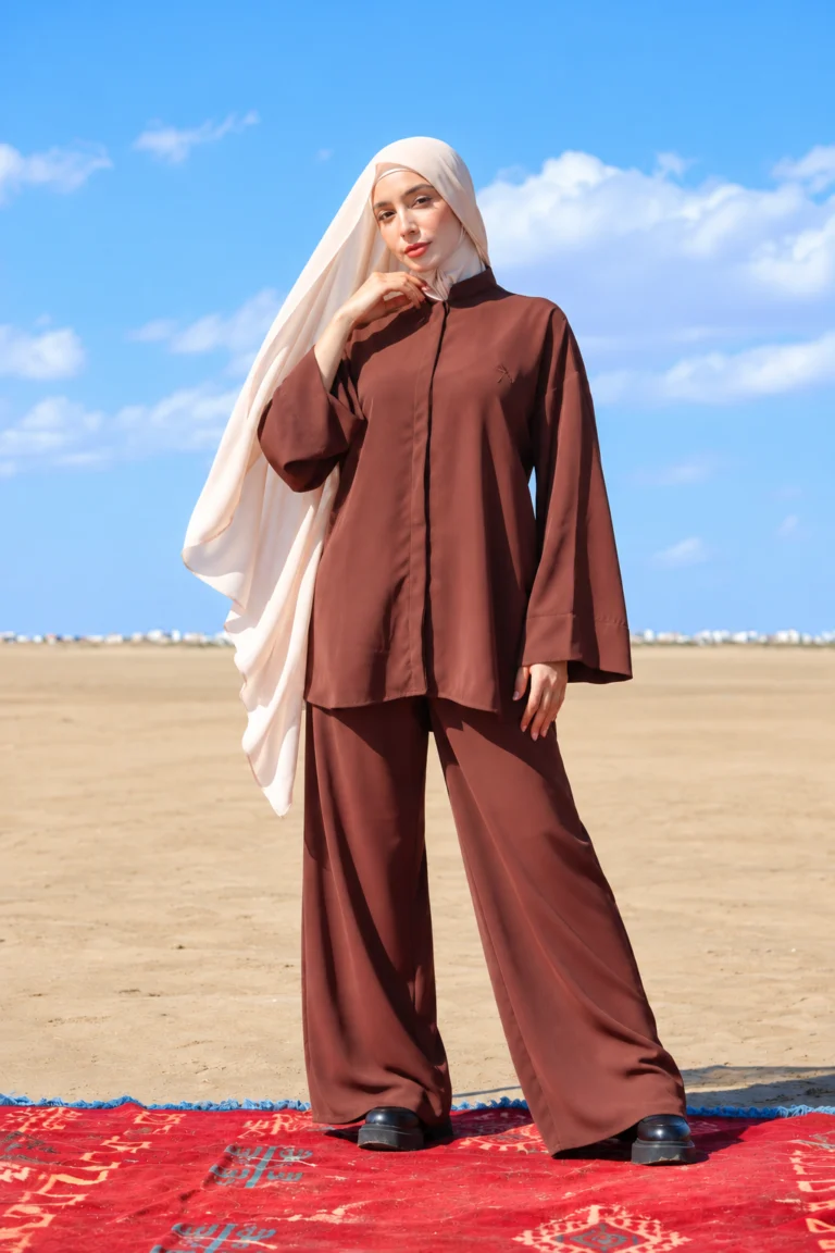 Ensemble Femme Marron Chocolat Grace