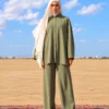 Ensemble Femme Vert Olive Grace
