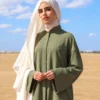 Ensemble Femme Vert Olive Grace portrait