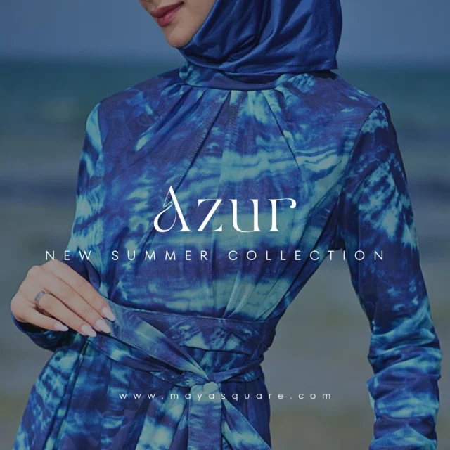 🌊 Something blue is on the way...
Get ready to swim in modest style 👀